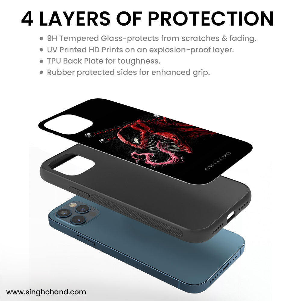 VENOM - The red skull One Plus 8T Phone Case