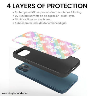 Daisy Flowers Multicolour iPhone 11 Pro Max Phone Case
