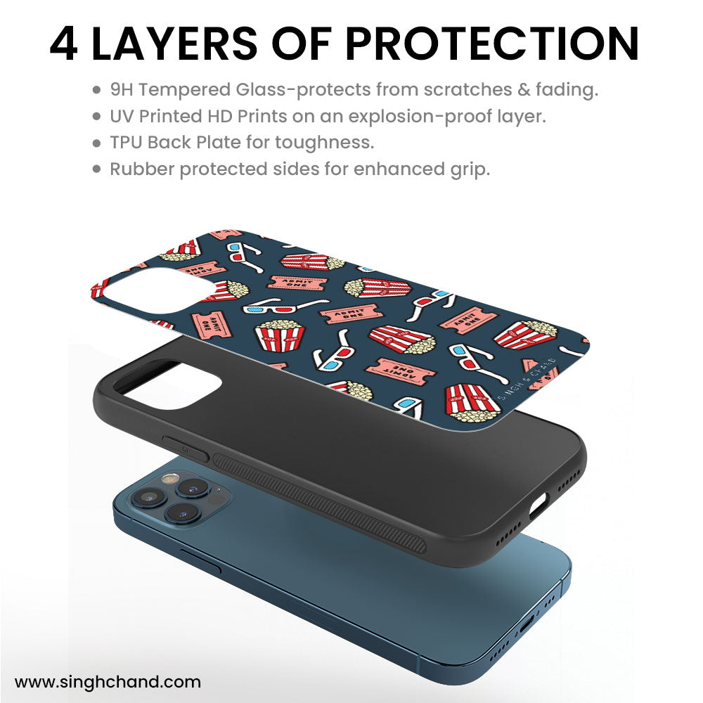 Popcorn And Movie iPhone 7 Plus Phone Case