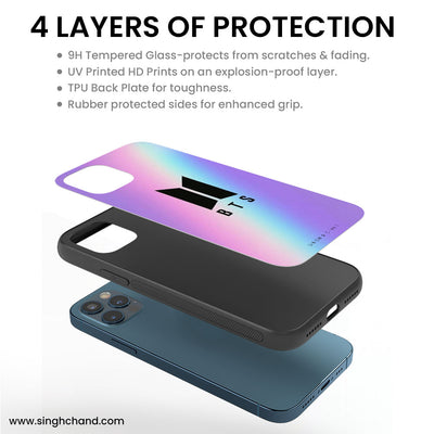 BTS GRADIENT iPhone 11 Phone Case