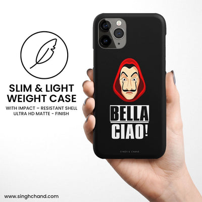 MONEY HEIST-Bella ciao iPhone X Phone Case