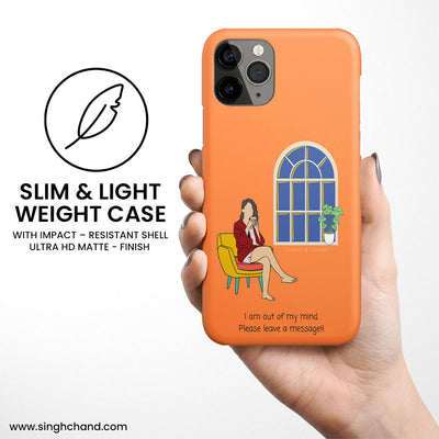 Leave me alone iPhone XS Max Phone Case