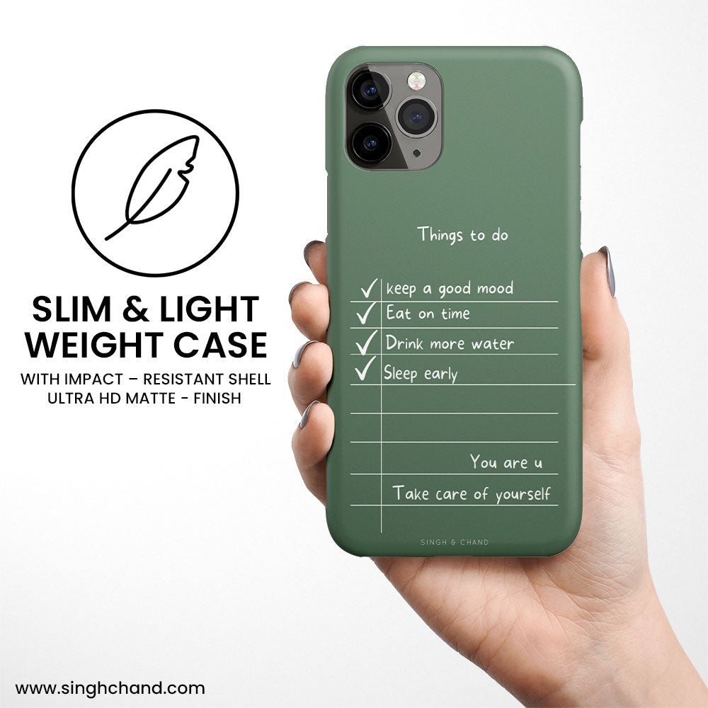 "Things to do" iPhone 11 Pro Phone Case