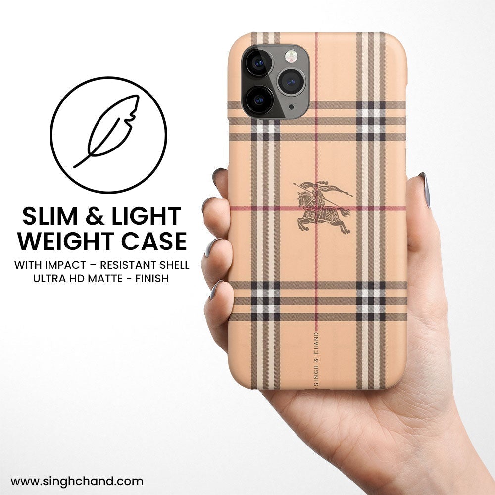 Royal checks iPhone 13 Pro Phone Case