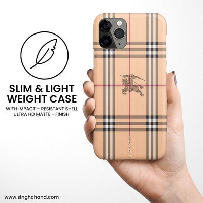 Royal checks iPhone 13 Pro Max Phone Case