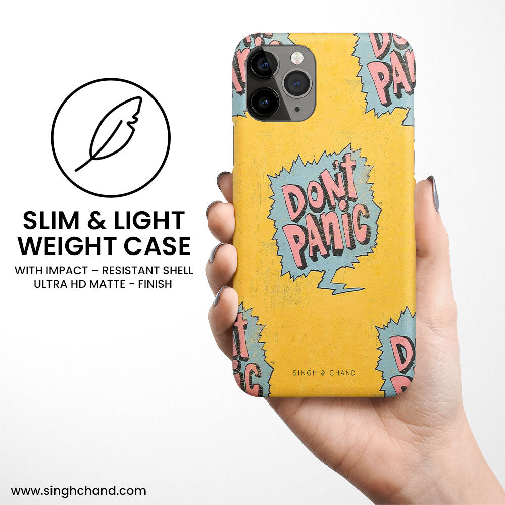 DON'T PANIC iPhone XS Max Phone Case