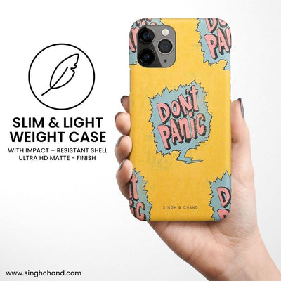 DON'T PANIC iPhone 12 Mini Phone Case