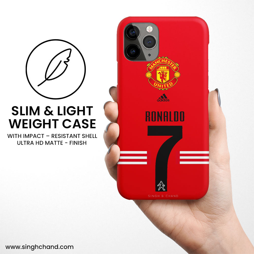 RONALDO - Manchester United iPhone XS Phone Case