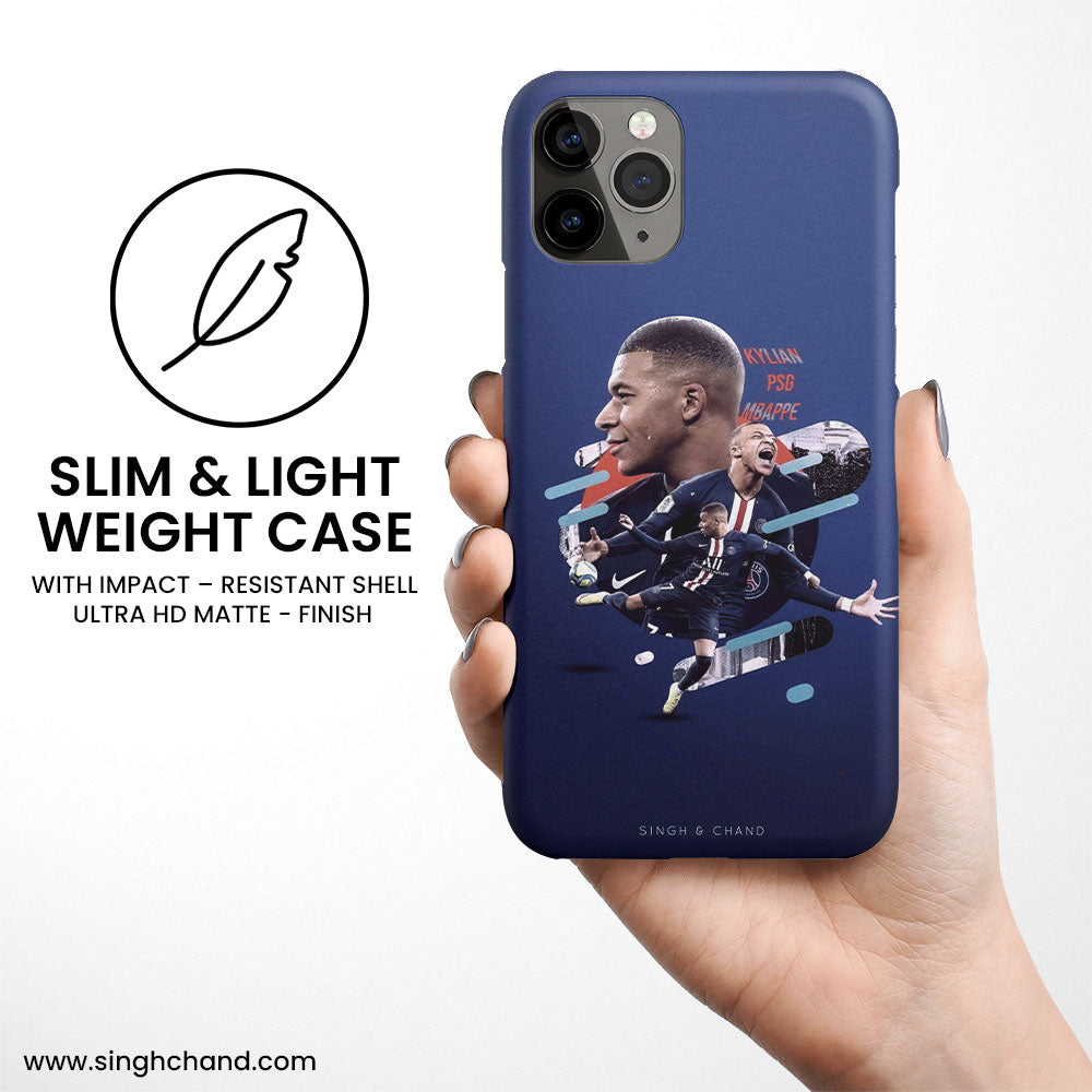 KYLIAN MBAPPE: PSG collection iPhone 12 Phone Case