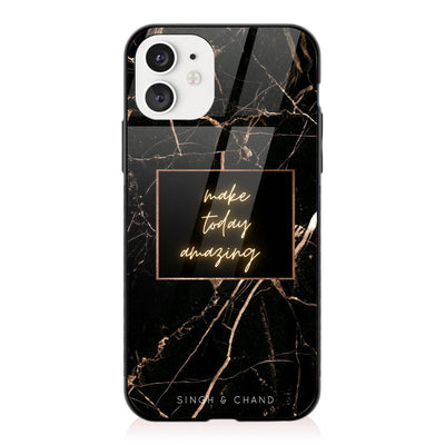 Black Marble iPhone 11 Case