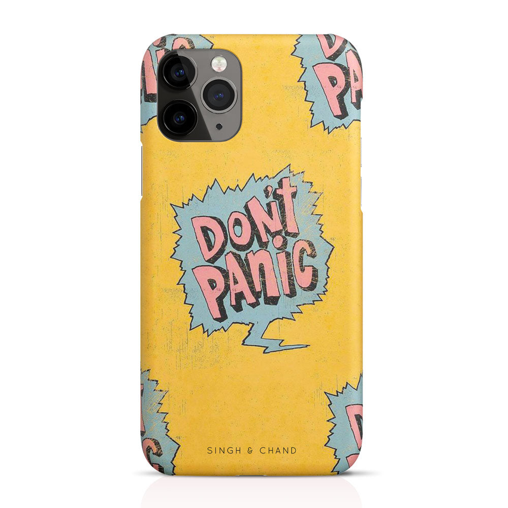 DON'T PANIC iPhone 11 Pro Max Phone Case