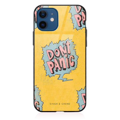 DON'T PANIC iPhone 12 Phone Case