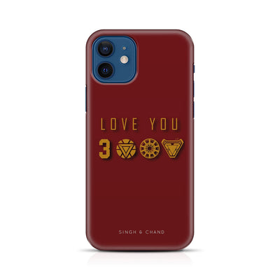 LOVE YOU 3000 iPhone 12 Phone Case
