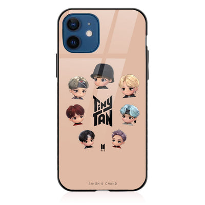 BTS TINY TAN iPhone 12 Mini Phone Case