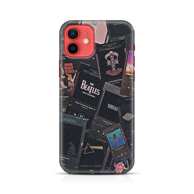 Pause play button BEATLES iPhone 12 Mini Phone Case