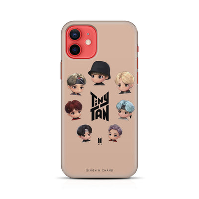 BTS TINY TAN iPhone 12 Mini Phone Case
