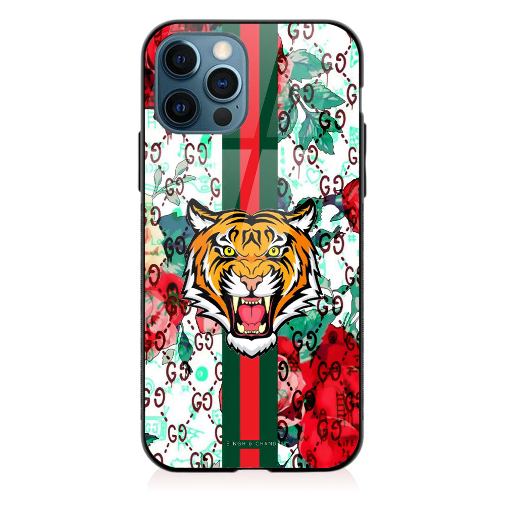 Tiger Printed iPhone 12 Pro