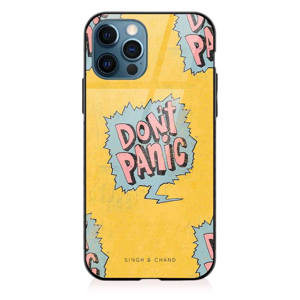 DON'T PANIC iPhone 12 Pro Max Phone Case
