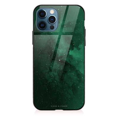 �GREEN GALAXY� iPhone 12 Pro Max Phone Case