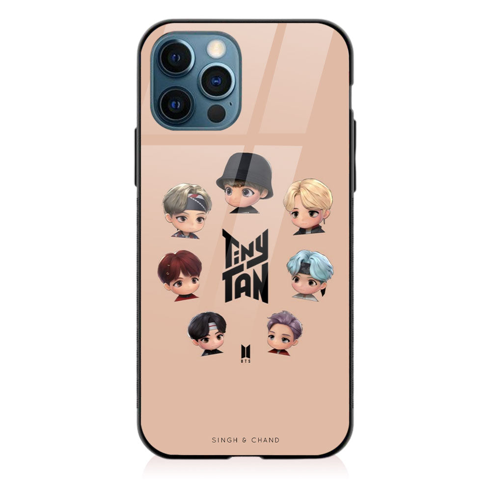 BTS TINY TAN iPhone 12 Pro Max Phone Case