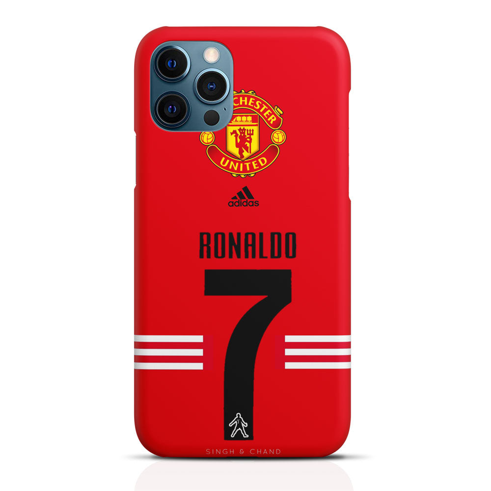 RONALDO - Manchester United iPhone 12 Pro Max Phone Case