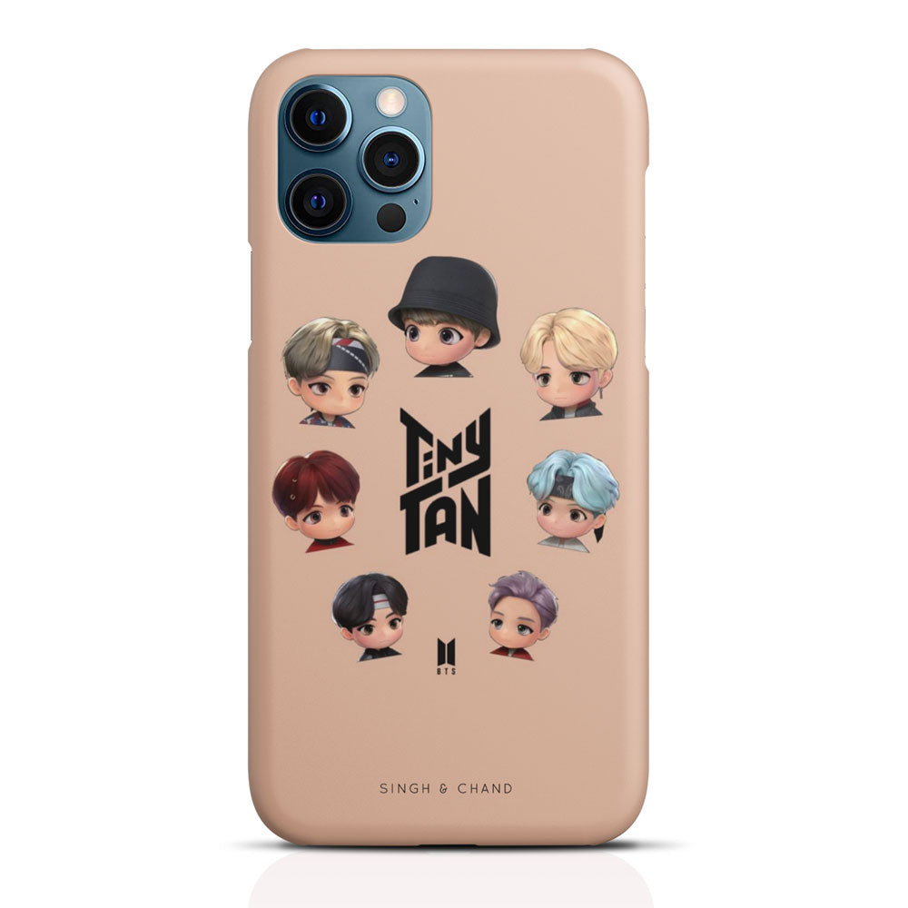 BTS TINY TAN iPhone 12 Pro Max Phone Case