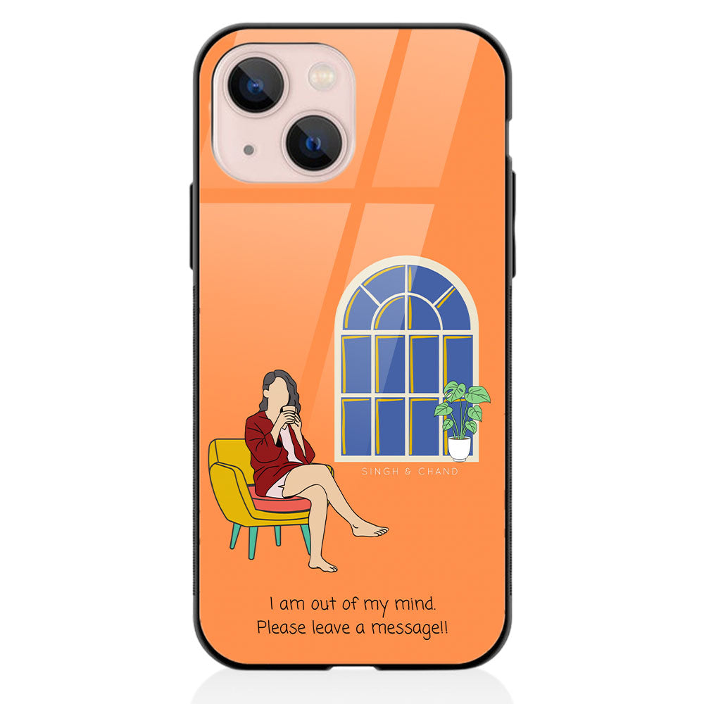 Leave me alone iPhone 13 Phone Case