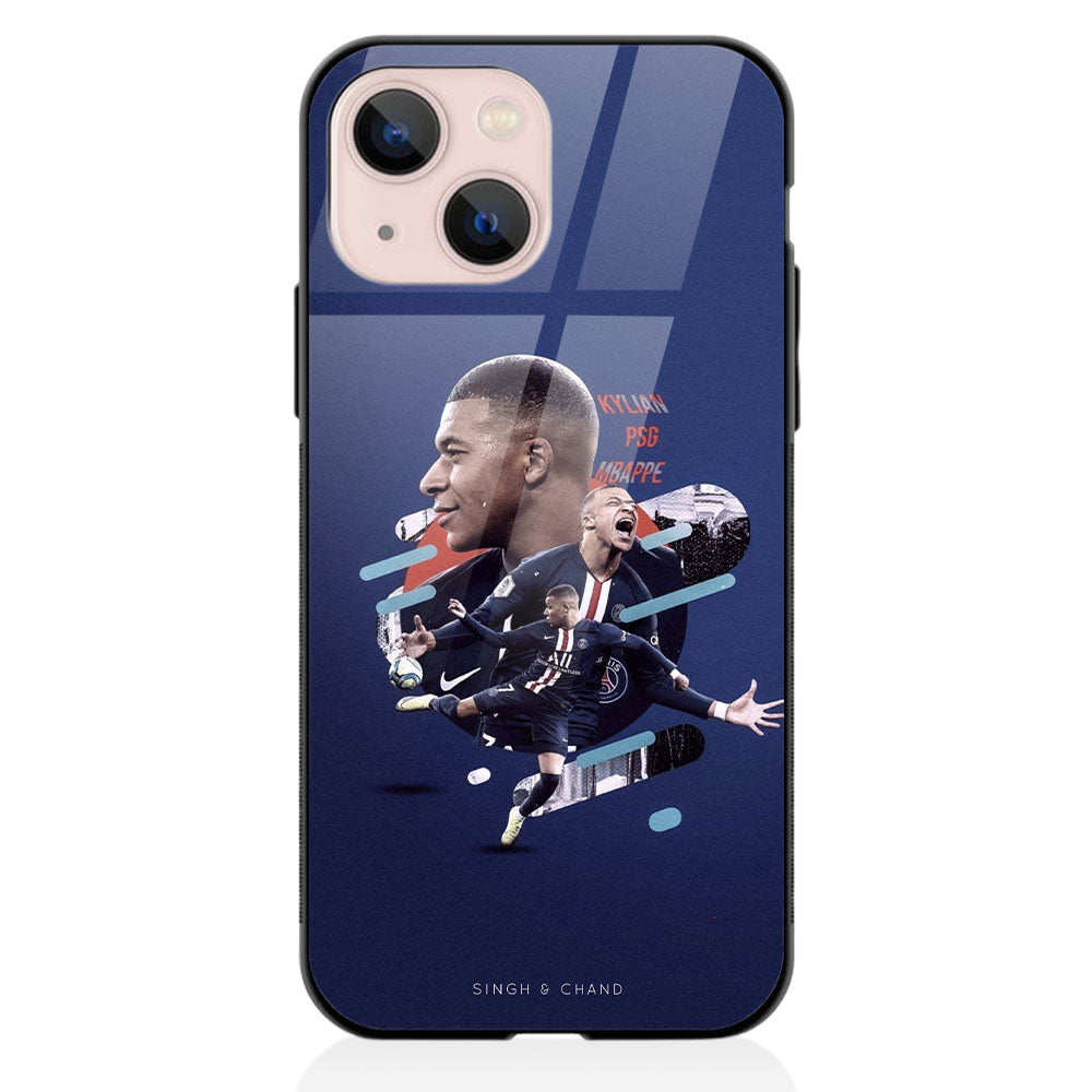 KYLIAN MBAPPE: PSG collection iPhone 13 Phone Case