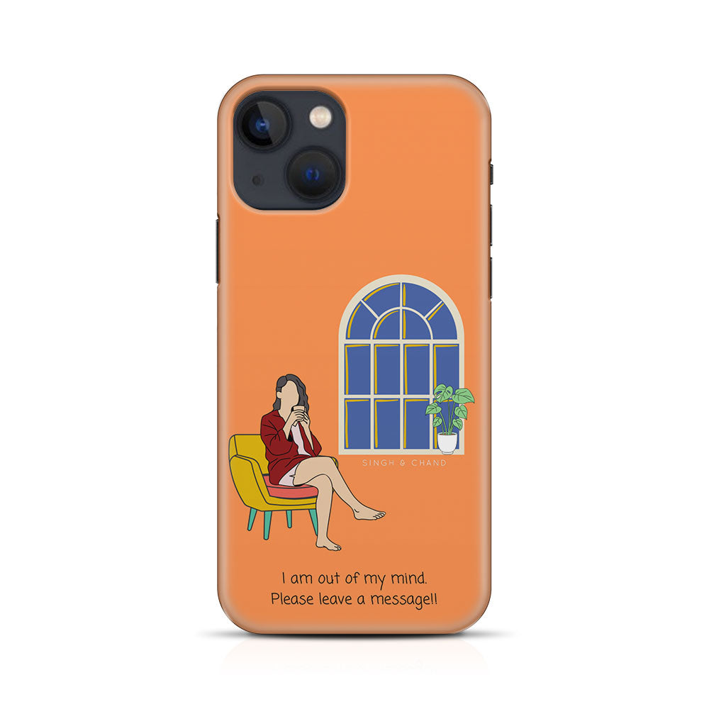 Leave me alone iPhone 13 Phone Case