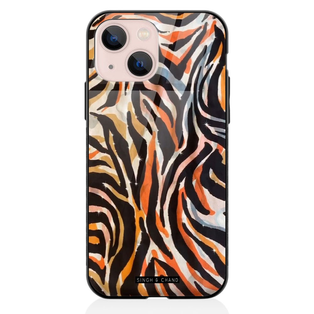 ZEBRA PRINT iPhone 13 Mini Phone Case