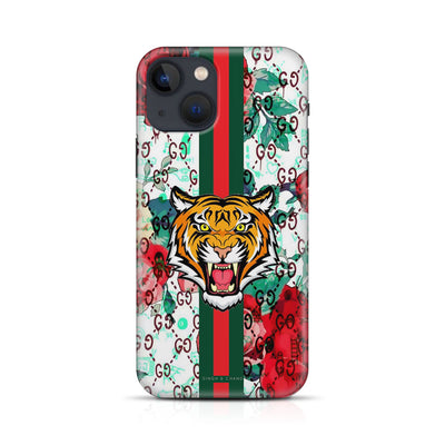 Tiger Printed iPhone 13 Mini Phone Case