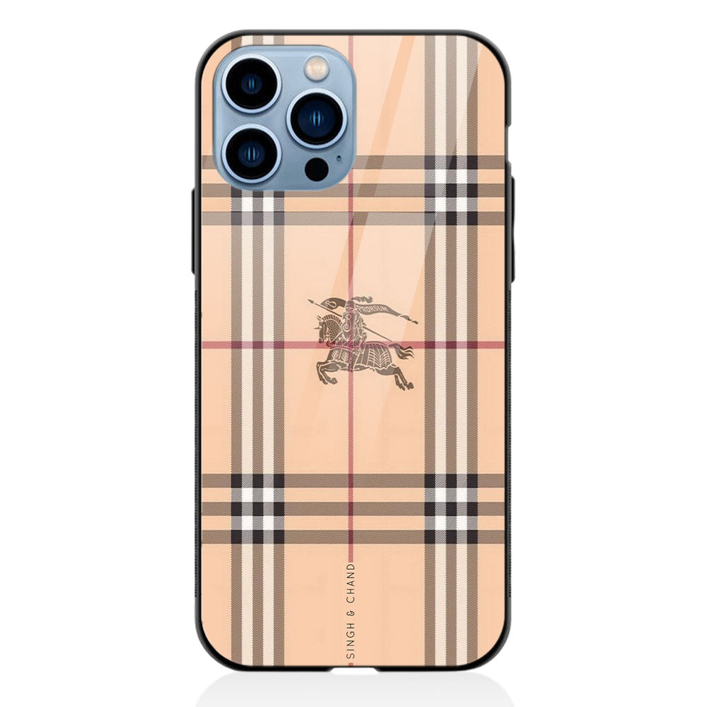 Royal checks iPhone 13 Pro Phone Case