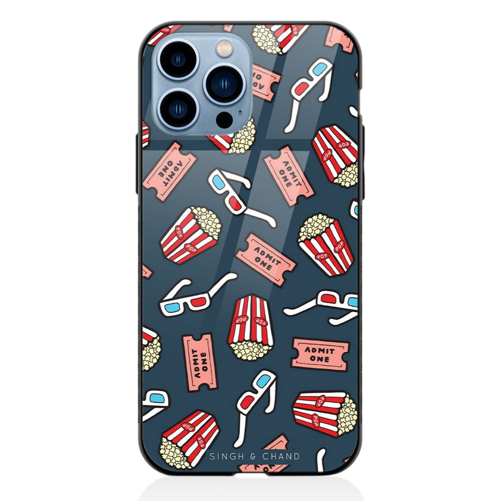 Popcorn And Movie iPhone 13 Pro Phone Case