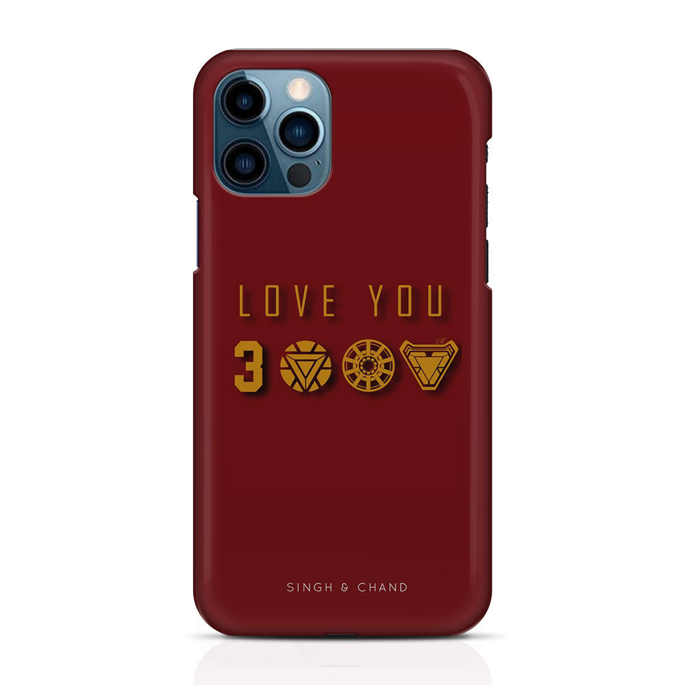 LOVE YOU 3000 iPhone 13 Pro Phone Case