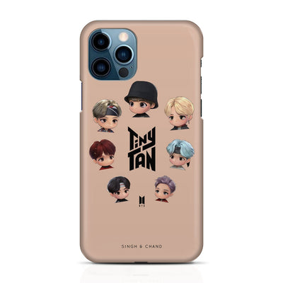 BTS TINY TAN iPhone 13 Pro Phone Case
