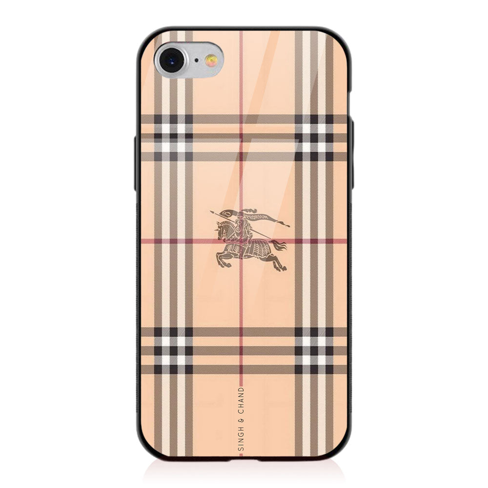 Royal checks iPhone 7 Phone Case