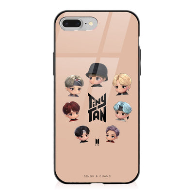BTS TINY TAN iPhone 7 Plus Phone Case