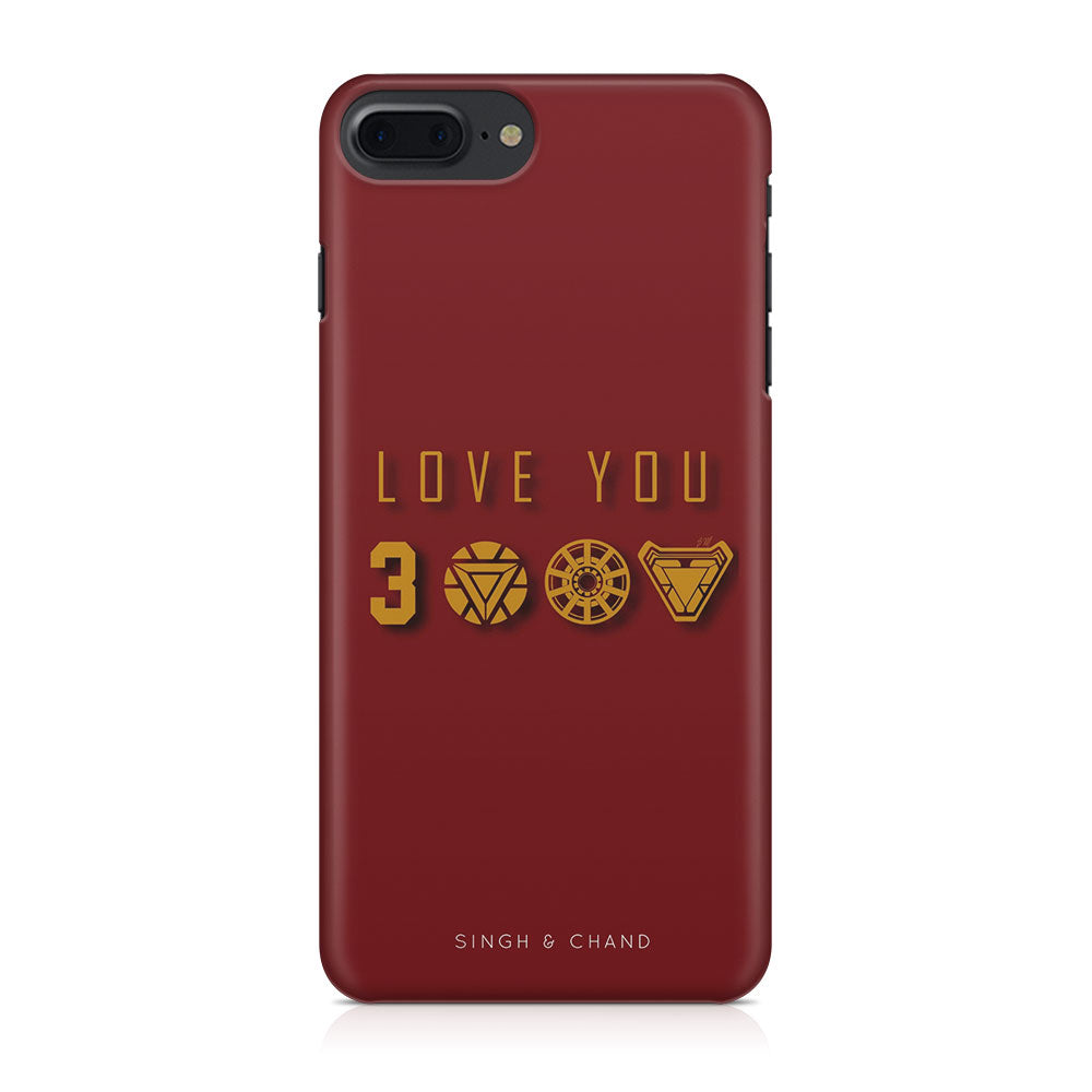 LOVE YOU 3000 iPhone 7 Plus Phone Case