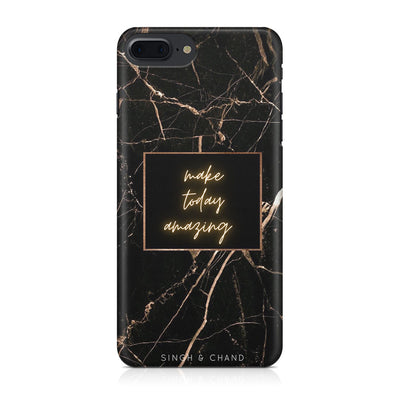 Black Marble iPhone 7 Plus Case