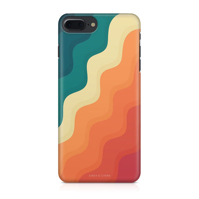 Multicolour WAVE TEXTURE iPhone 7 Plus