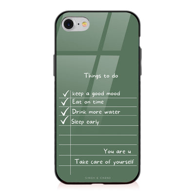 "Things to do" iPhone 8 Phone Case