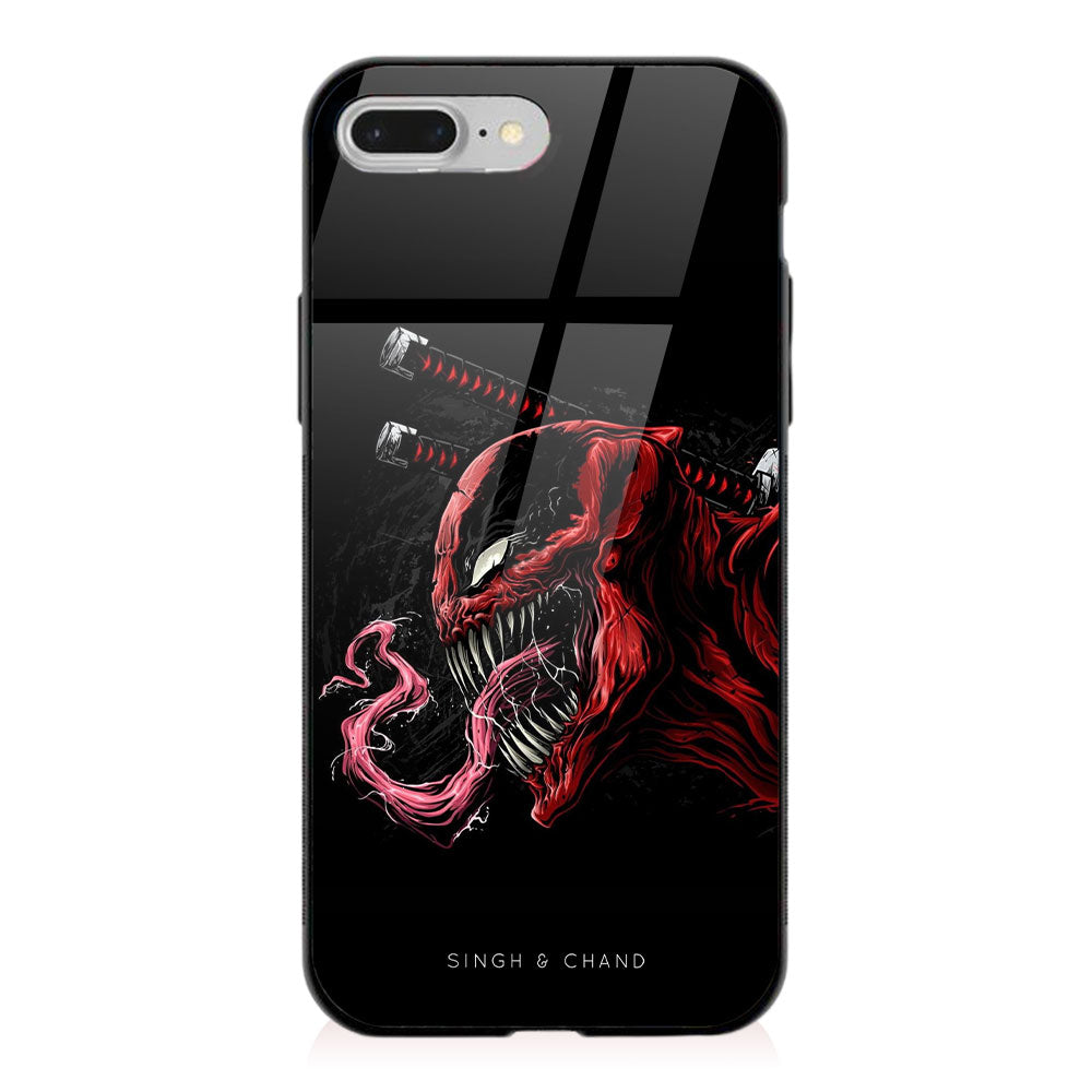 VENOM - The red skull iPhone 8 Plus Phone Case