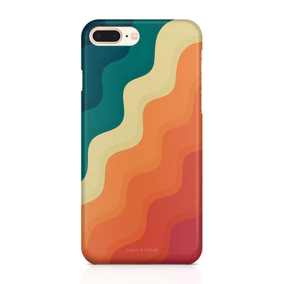 Multicolour WAVE TEXTURE iPhone 8 Plus