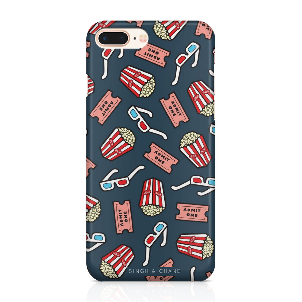 Popcorn And Movie iPhone 8 Plus Phone Case