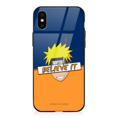 NARUTO - Believe it iPhone X Phone Case