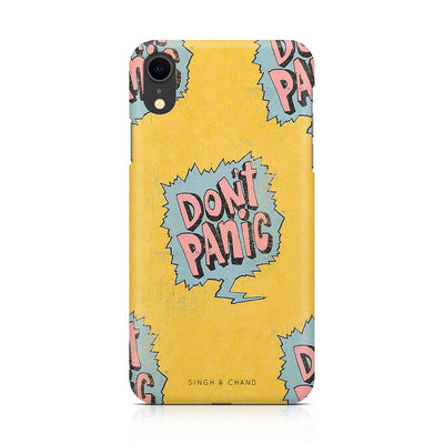 DON'T PANIC iPhone XR Phone Case