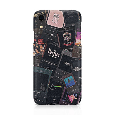 Pause play button BEATLES iPhone XR Phone Case
