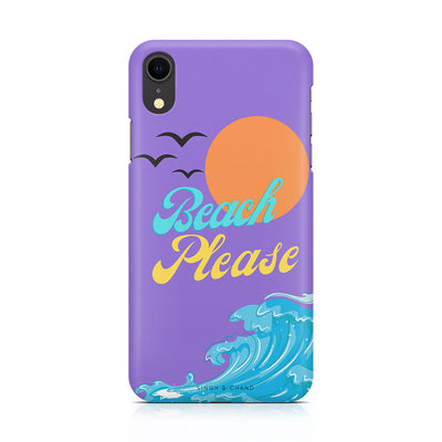 BEACH PLEASE iPhone XR