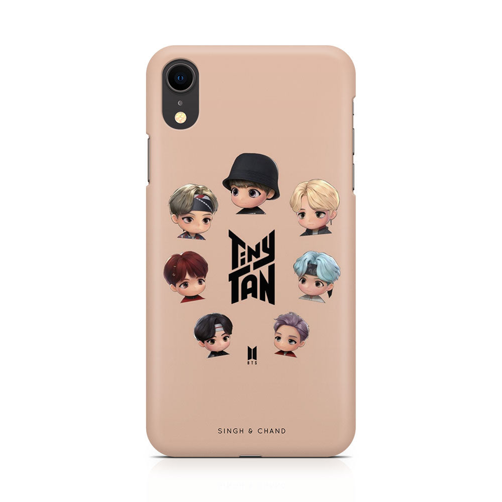 BTS TINY TAN iPhone XR Phone Case