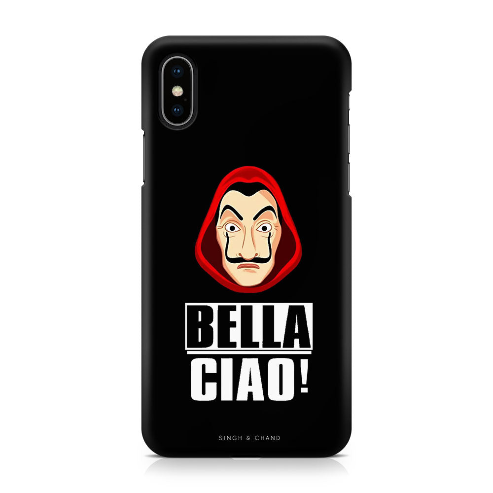 MONEY HEIST-Bella ciao iPhone XS Phone Case